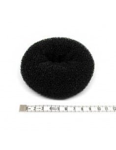 Donut noir ou beige 9cm 2
